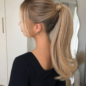 Ponytail van echt haar – Remy ponytail voor een vollere paardenstaart – 50 cm